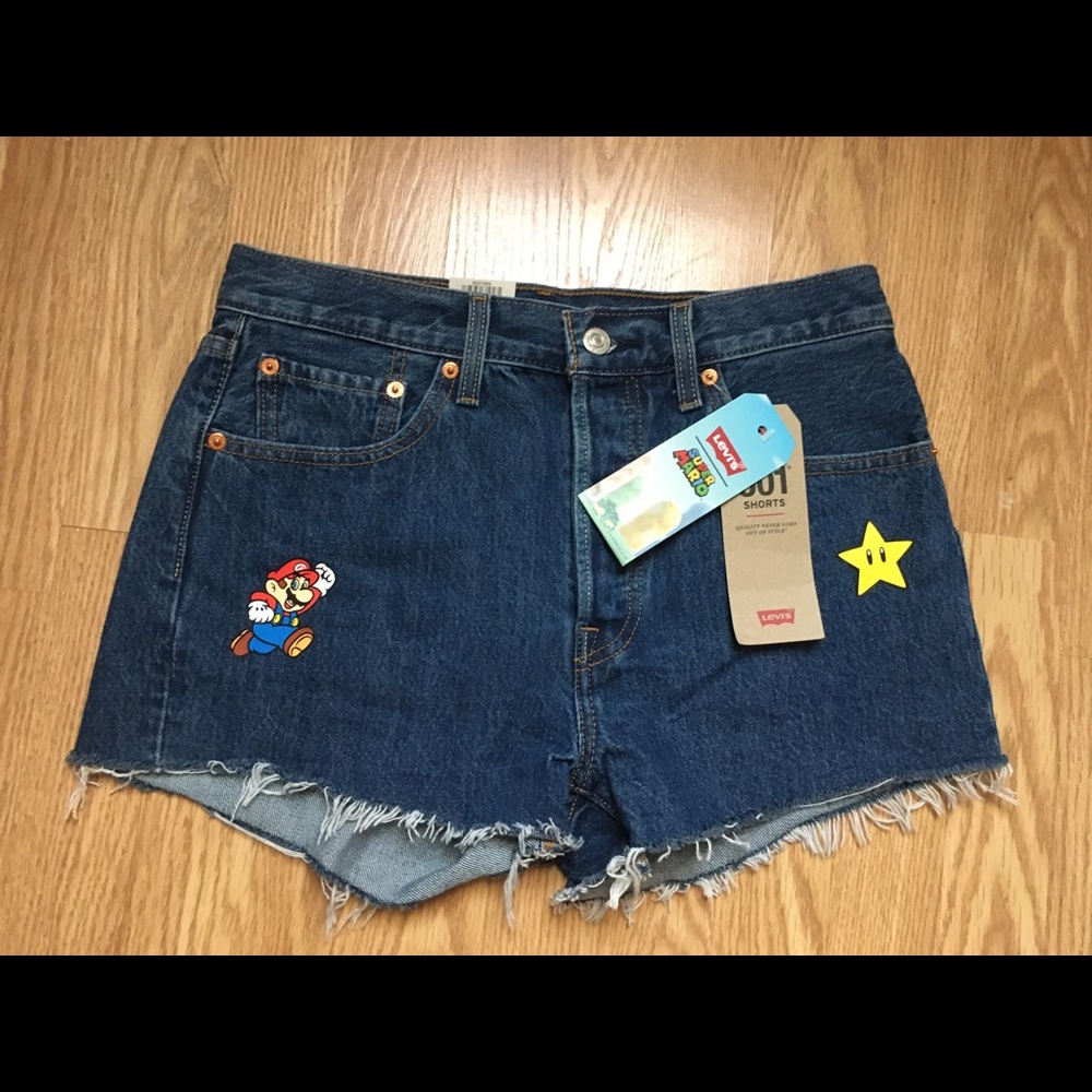 Levi’s 501 x Super Mario Women’s Shorts